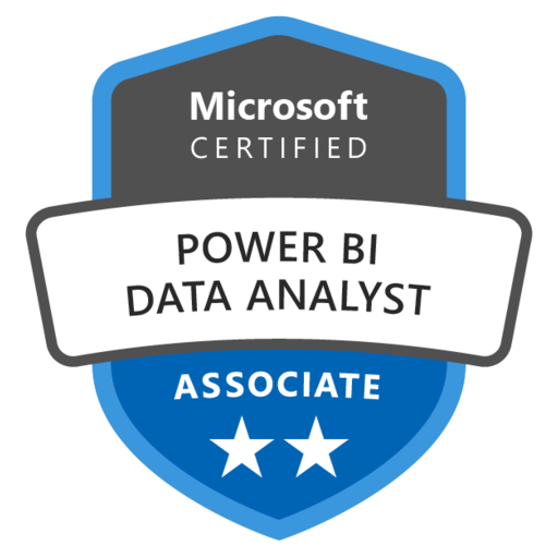 Microsoft Power BI Data Analyst Associate badge